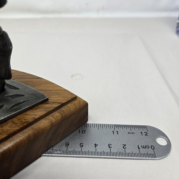 Michael Ricker American Carousel Horse Collection Pewter 306/750 On Wooden Stand - Picture 11 of 12